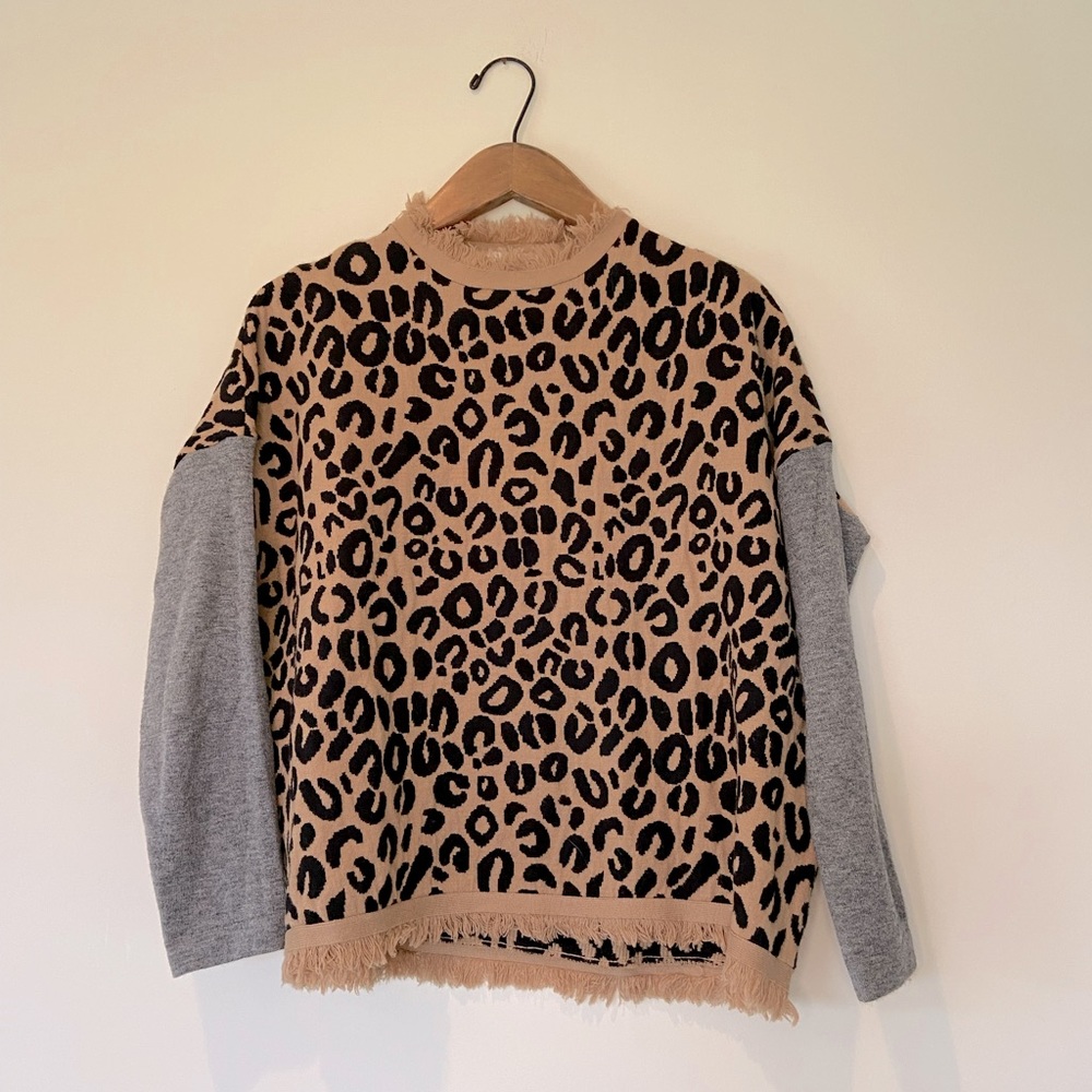 THML leopard sweater